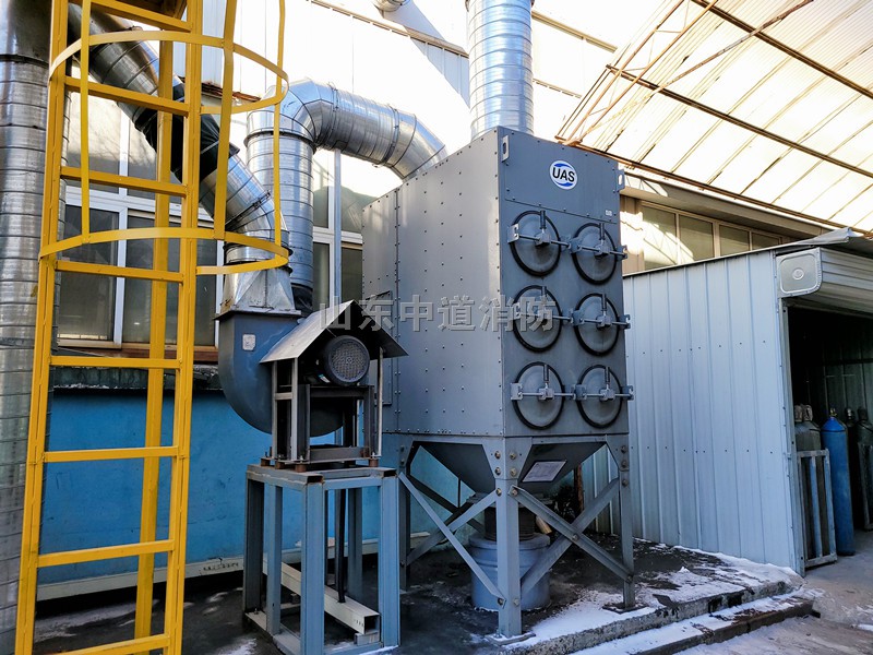 二氧化碳除塵器自動滅火系統