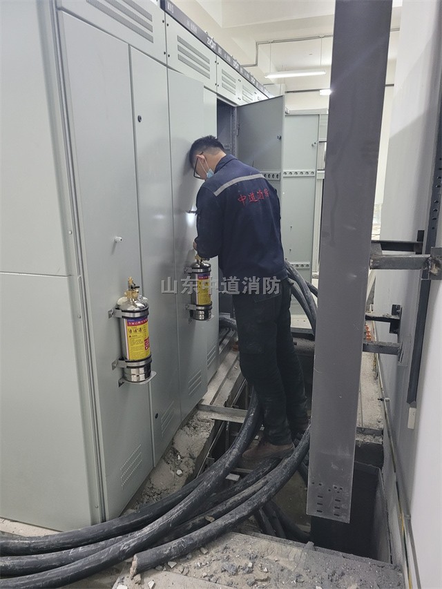電纜夾層電纜溝槽全氟己酮自動滅火系統