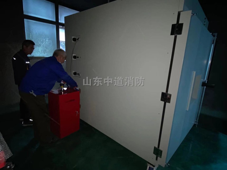 高低溫電池環境試驗箱全氟己酮自動滅火系統