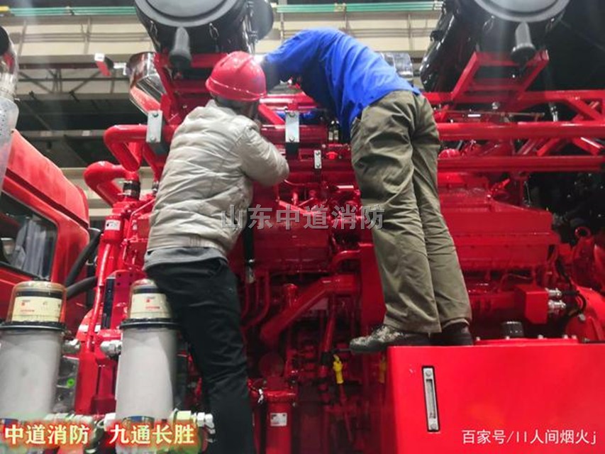 四川一種專為工礦車輛設計的滅火系統